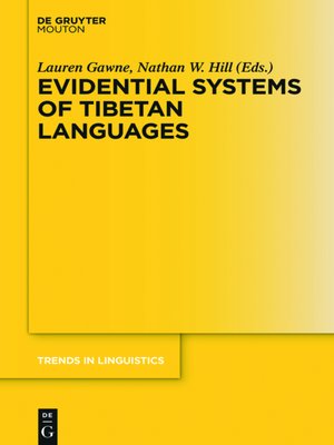 cover image of Evidential Systems of Tibetan Languages